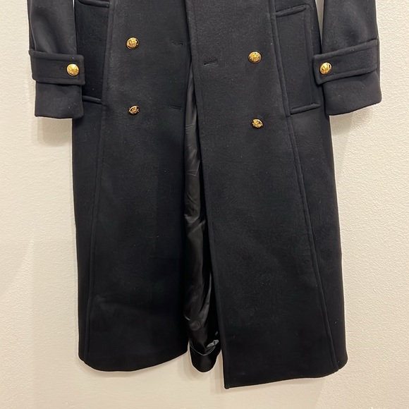 Nili Lotan Gaston Double Breasted Wool Felt Coat - Picture 10 of 13